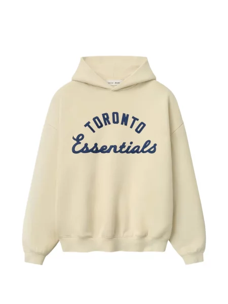 Hanorac cu glugă Fear Of God Essentials cu imagine
