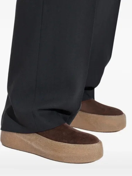 Боти Vic Matié на платформе кафяво