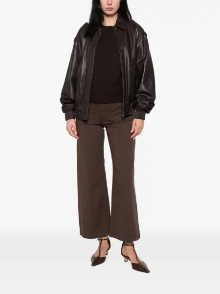Pantaloni Five Jeans maro