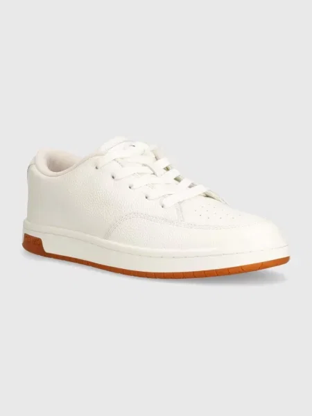 Kenzo sneakers din piele Dome Low Top Sneakers alb