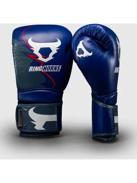 Rękawice Venum Ringhorns Charger Boxing granatowe 12 białe