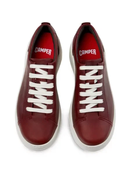 Sneakerși Camper din piele roșu