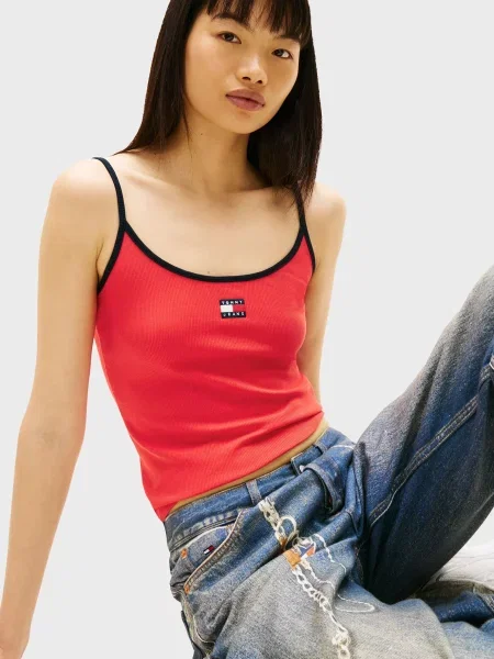 Топ Tommy Jeans красный