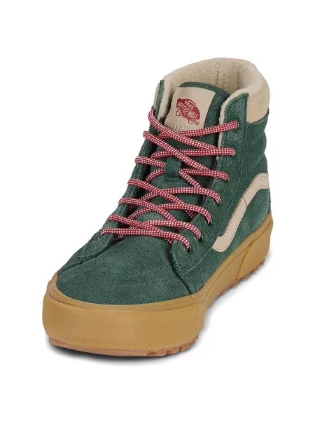 Členkové topánky Vans zelená