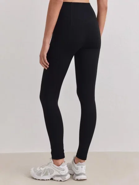Legginsy ocieplane z czarne
