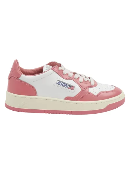Sneakersy Autry skórzane różowe