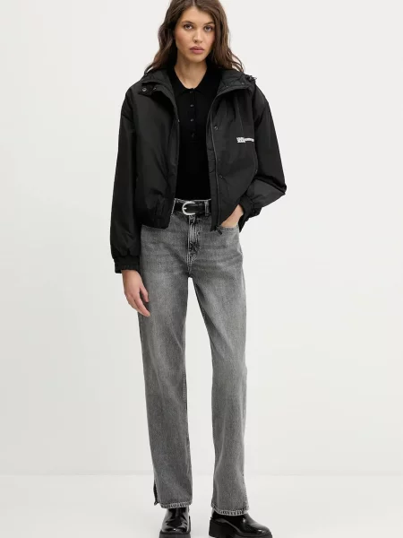 Куртка Karl Lagerfeld Jeans демісезонна чорний