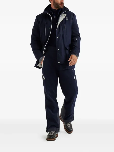 Pantaloni Brunello Cucinelli albastru
