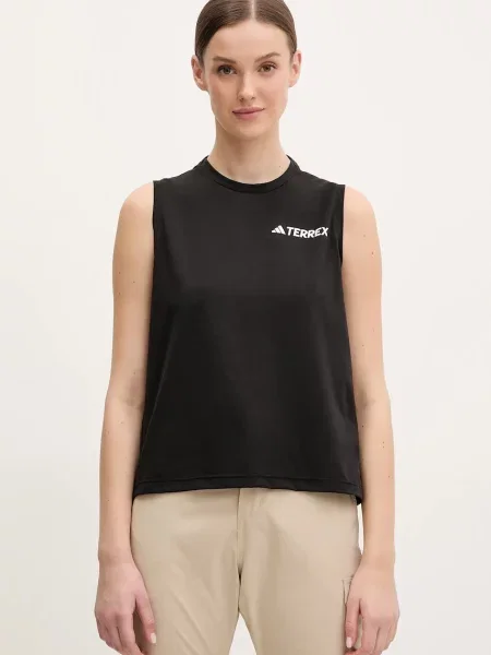 Спортен топ adidas TERREX Multi черно
