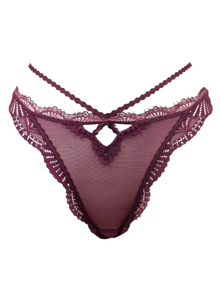 SugarShape Tanga Lilou roșu-violet roșu