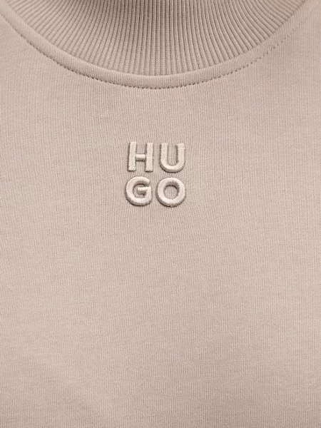 Однотонный свитер Hugo розовый