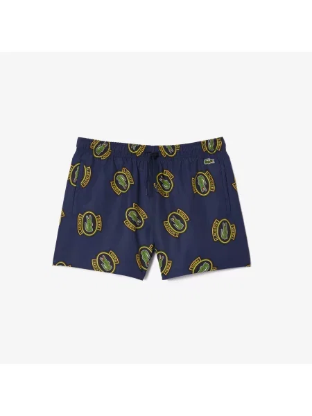 Lacoste Kąpielówki niebieskie