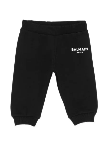 Spodnie dziecięce Balmain czarne