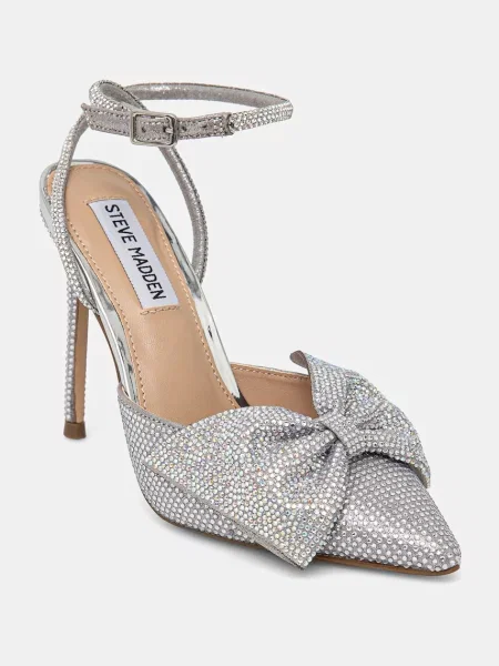 Обувки с тънък Steve Madden Vincentia-R сребристо