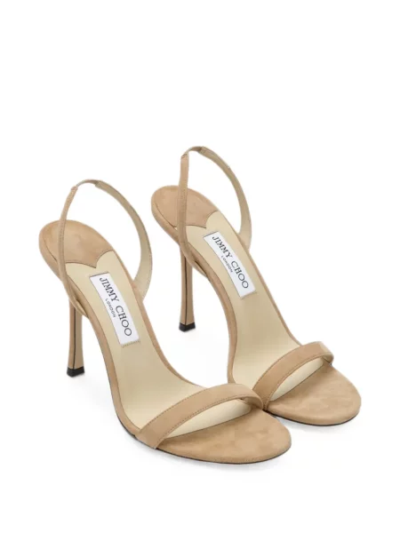 Sandale Jimmy Choo din piele de căprioară slingback