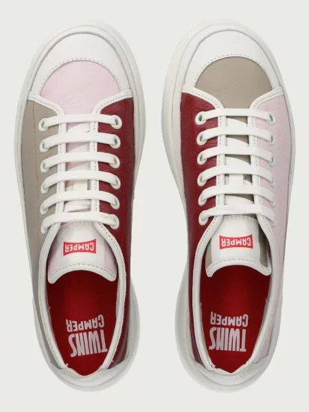 Camper TWS sneakers pentru femei din piele alb