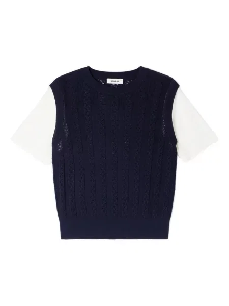 Tricou Sandro albastru