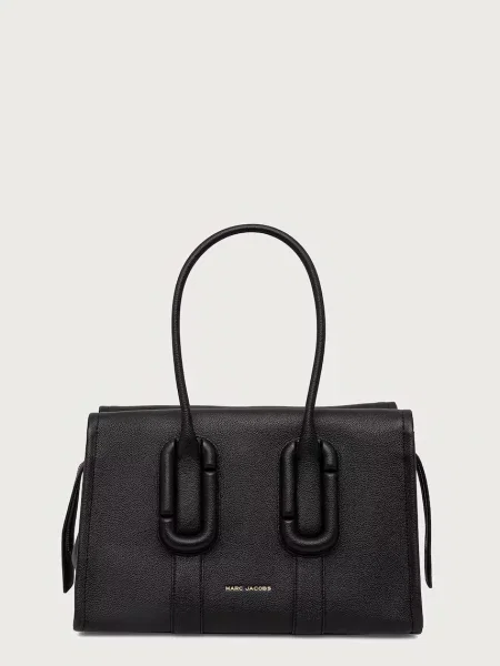 MARC JACOBS kabelka typu shopper dámska kožená CITY TOTE čierna