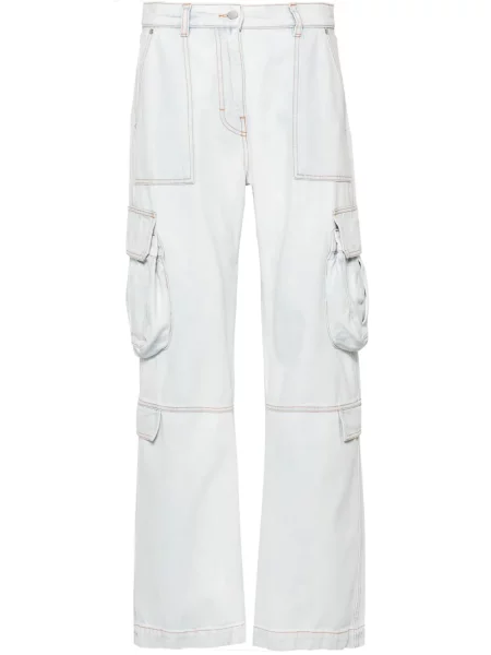 Blugi drepți Msgm albastru