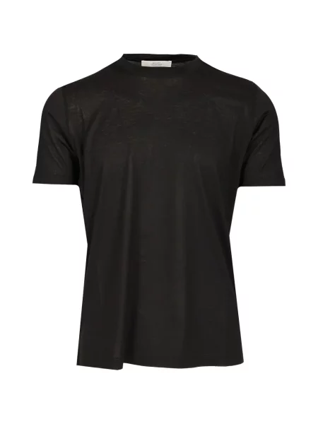 Tricou Mauro Ottaviani de mătase negru