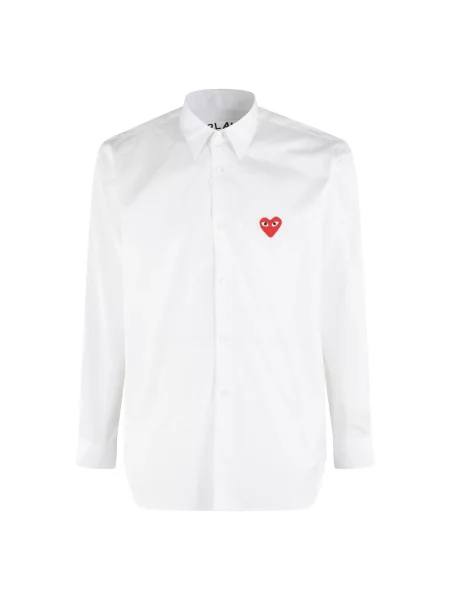 Koszula Comme Des Garcons Play biała