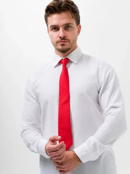 Галстук Without красный