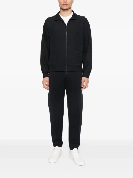 Hlače Emporio Armani crna