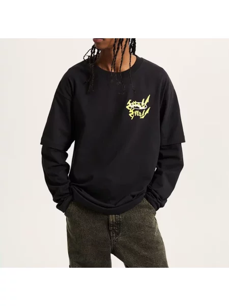 Bluza z kapturem Vans z kapturem czarna