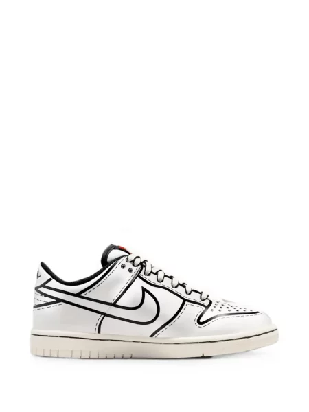 Sneakerși copii Nike Dunk alb