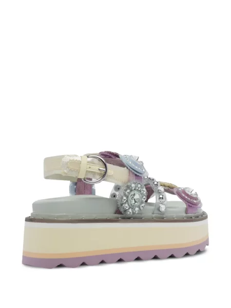 Sandale Kurt Geiger London cu platformă violet