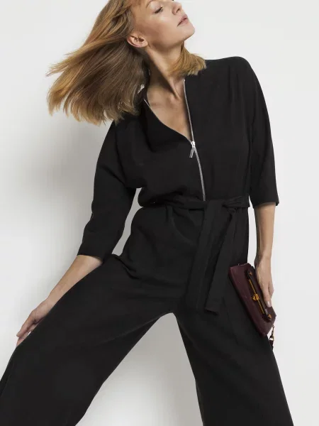 Kombinezon Deni Cler Milano czarny