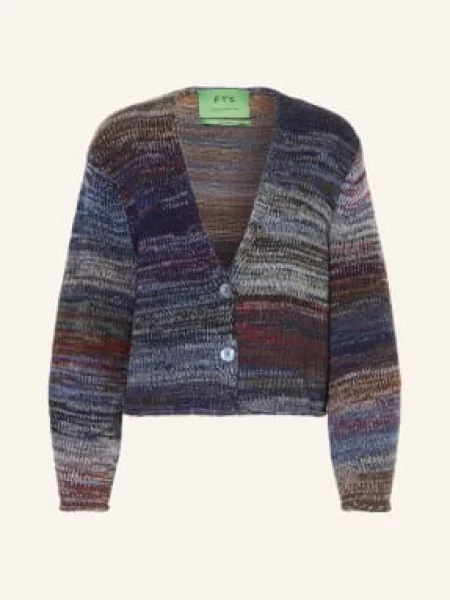 Ftc Cashmere Kardigan Z Kaszmiru blau niebieski