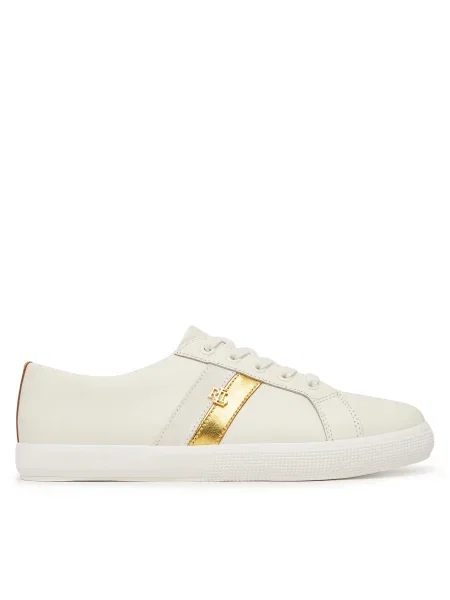 Sneakersy LAUREN RALPH LAUREN Janson II biela
