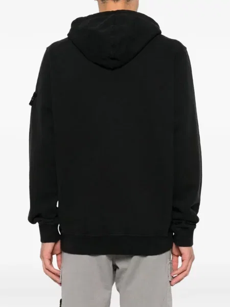 Hanorac Stone Island cu strasuri negru