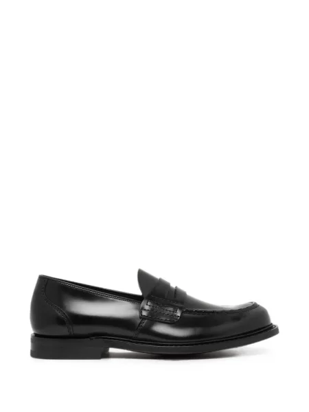 Pantofi loafer Church's fără toc negru