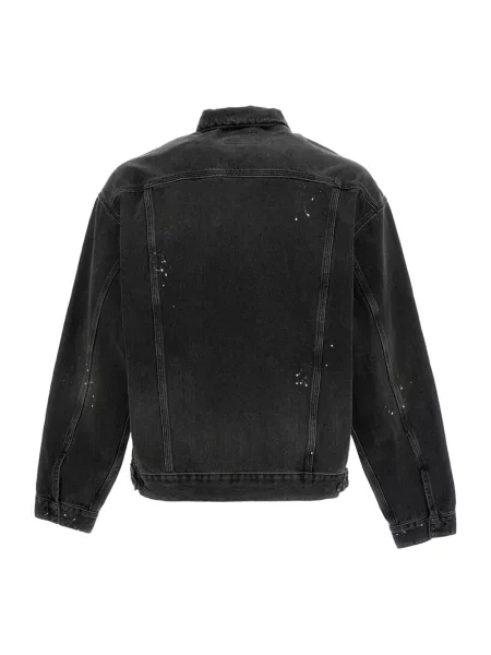 Kurtka jeansowa Carhartt Wip czarna
