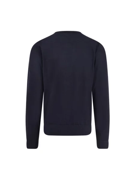 Sweter Boss z kaszmiru niebieski