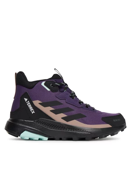 Adidas Παπούτσια πεζοπορίας Terrex Anylander Mid Rain.Rdy μωβ