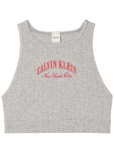 Bez podstave bralette Calvin Klein Jeans siva