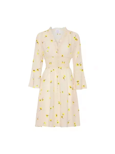 Sukienka American Dreams beżowa