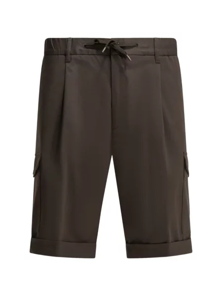 Pantaloni scurți cargo Herno maro