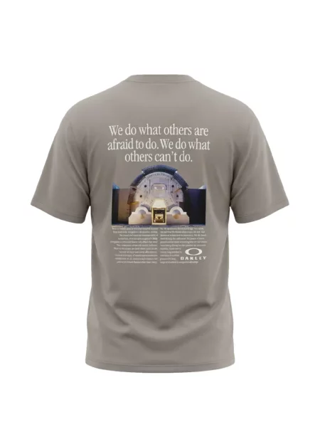 Tricou Oakley cu imagine gri