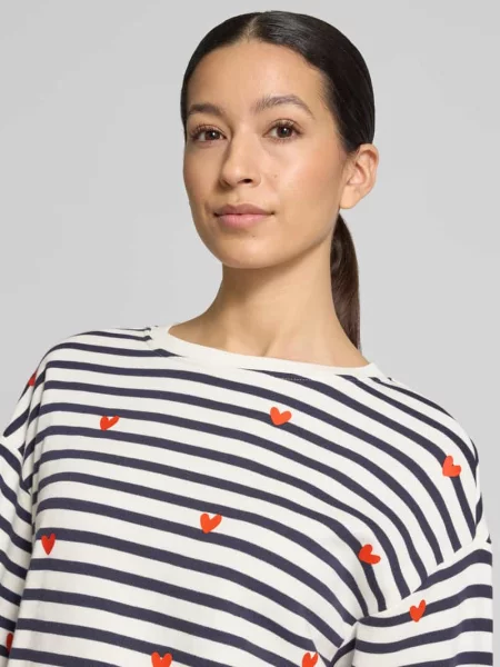 Bluza we wzór na całej powierzchni Smith And Soul granatowa