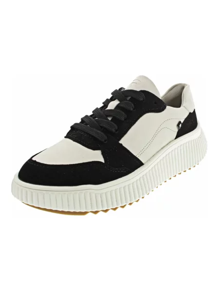 Sneakersy Rieker skórzane beżowe