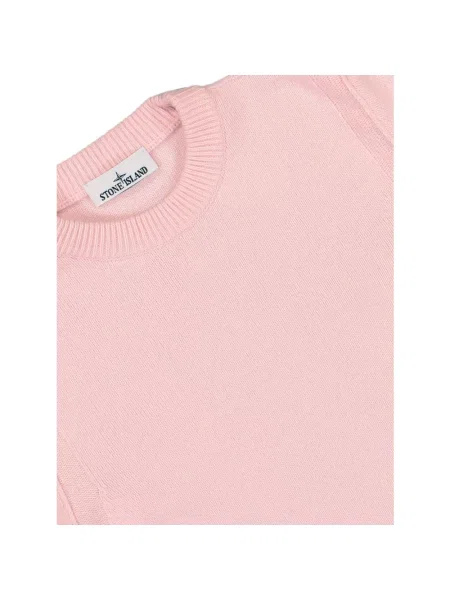 Sweter Stone Island z kamieniami różowy