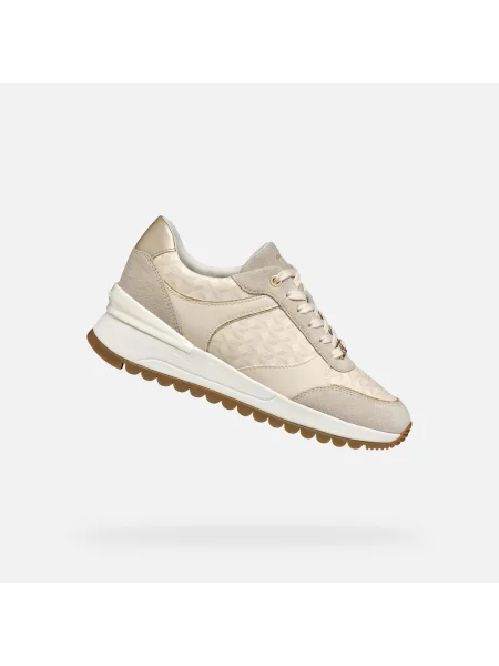 Sneakerși Geox bej