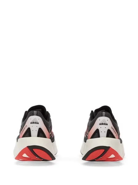 Κιλότα Adidas σουέτ με στρογγυλή λαιμόκοψη με πλατφόρμα μαύρο