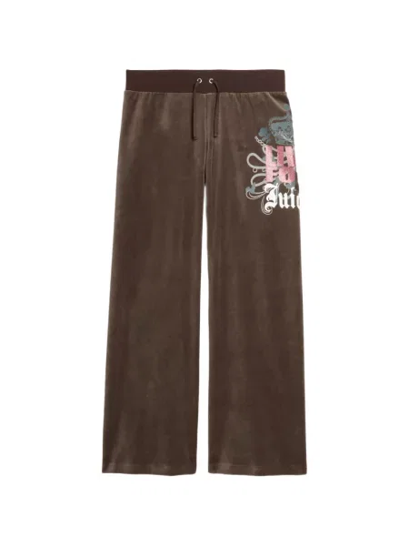 Pantaloni Juicy Couture alergare maro