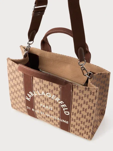 Geantă shopper Karl Lagerfeld maro