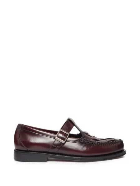 Pantofi loafer G.h.bass din piele roșu